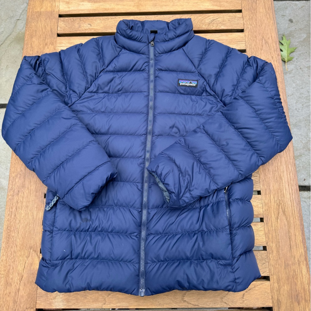 Patagonia Kids Down Puffer Jacket Size M 10